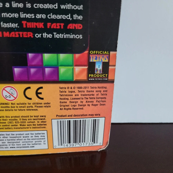 2011 Tetris Nano game handheld electronic game clip - on - Picture 4 of 5